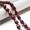 Natural Red Rainbow Jasper Beads Strands G-B106-A33-02-2