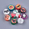 Christmas/Halloween Theme 300Pcs Handmade Polymer Clay Beads CLAY-SP0001-01A-1