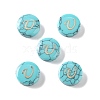 Synthetic Turquoise Beads G-A238-02U-1