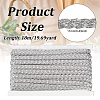 Filigree Corrugated Lace Ribbon OCOR-WH0080-65E-2