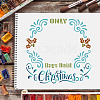 Plastic Reusable Drawing Painting Stencils Templates DIY-WH0172-221-6