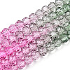 Transparent Glass Beads Strands LS-GLAA-E036-07J-2