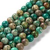 Dyed Natural Regalite/Imperial Jasper/Sea Sediment Jasper Beads Strands X-G-B124-C01-10-1