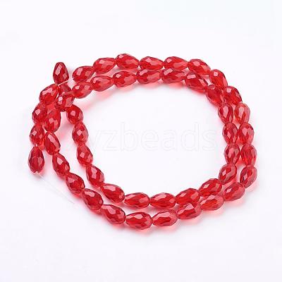 Glass Beads Strands GLAA-R024-15x10mm-M-1