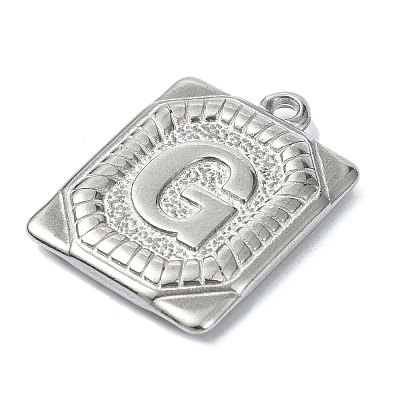 Anti-Tarnish 304 Stainless Steel Pendants STAS-U033-01P-G-1