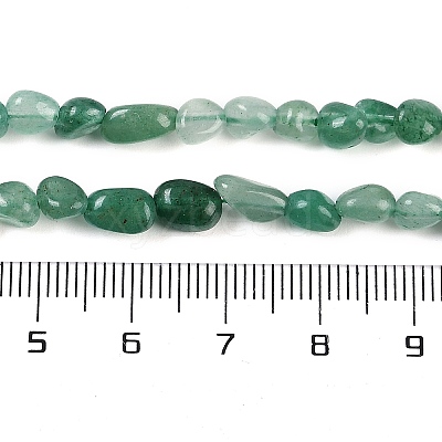 Natural Green Aventurine Beads Strands LS-G-P497-01B-20-1