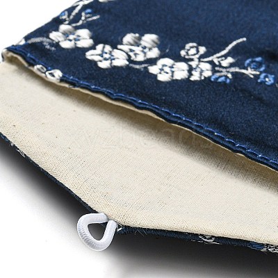 Chinese Style Floral Cloth Jewelry Storage Pouches AJEW-D065-01B-03-1