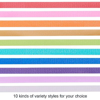 Polyester Balloons Ribbon SRIB-PH0001-08-1