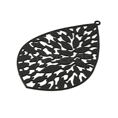 Spray Printed 430 Stainless Steel Pendants STAS-P359-01I-1