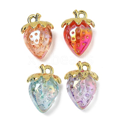 UV Plating Alloy with Acrylic Pendants AC-CBA97EB-08-1