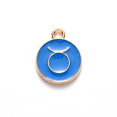 Alloy Enamel Pendants LS-X-ENAM-S124-01A-02C-1