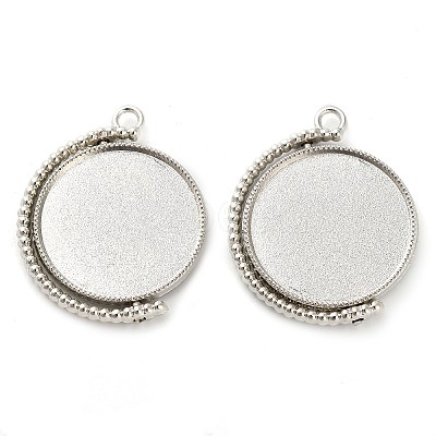 Zinc Alloy Pendant Cabochon Settings LS-FIND-NH0001-13B-P-1