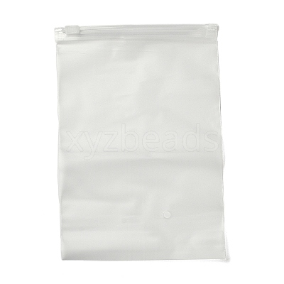 Transparent PE Jewelry Zip Top Storage Bags ABAG-H114-01K-1