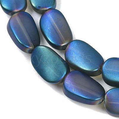 Electroplate Glass Beads Strands EGLA-C009-01B-FR01-1