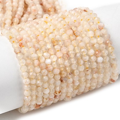 Heated Natural Citrine Beads Strands G-RM241221-B27-1