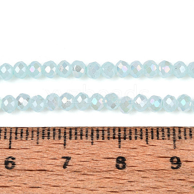 Baking Electroplate Glass Beads Strands LS-DGLA-A039-J2mm-B26-1