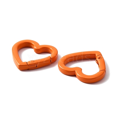 Zinc Alloy Spring Gate Rings FIND-WH0036-28A-1