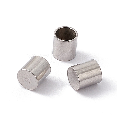Tarnish Resistant 201 Stainless Steel Cord Ends STAS-G288-01C-P-1