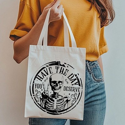 Canvas Women's Tote Bags ABAG-WH0056-004-1