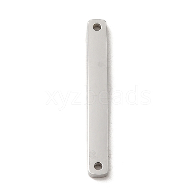 Non-Tarnish 304 Stainless Steel Connector Charms STAS-R117-02B-P-1