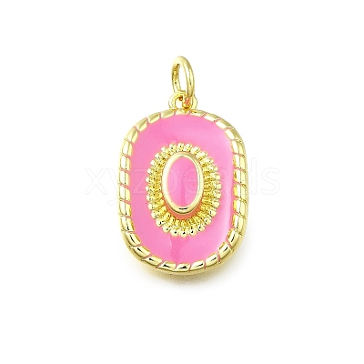 Brass Enamel Pendants X-KK-K400-20G-02-1