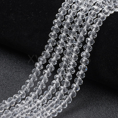 Glass Beads Strands X-EGLA-A034-T4mm-D19-1