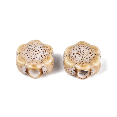 Vintage Handmade Porcelain Beads PORC-N013-25-30-1