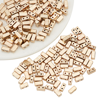 4 Bags Plating Acrylic/Alloy Multi-Strand Links PACR-NB0001-07-1