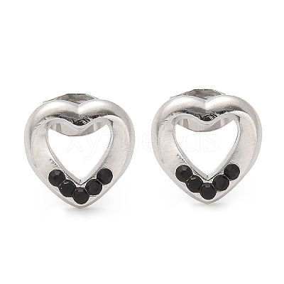 304 Stainless Steel Stud Earrings EJEW-F361-04P-1