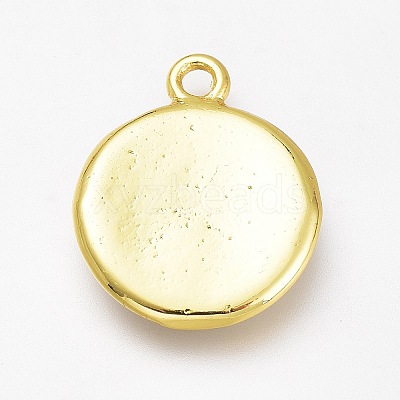 Brass Enamel Pendants LS-KK-H103-01L-G-1