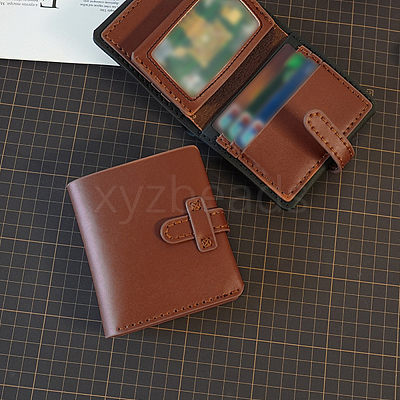 DIY Leather Men's Wallet Making Kits DIY-WH0349-228A-1
