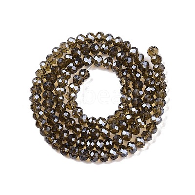 Electroplate Glass Beads Strands EGLA-A044-T4mm-A16-1