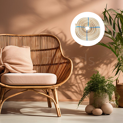 Wood Woven Materials DIY-WH0578-45-1