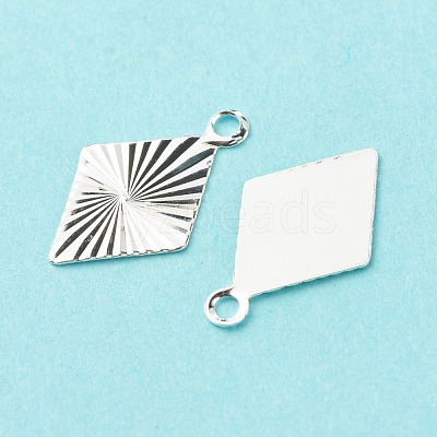 Brass Charms KK-F831-026S-RS-1