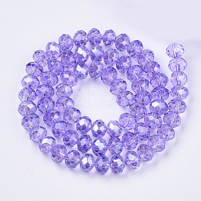 Baking Paint Glass Beads Strands EGLA-Q120-B-A01-1