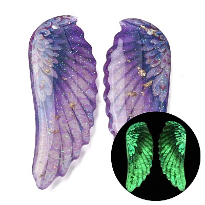 Luminous Transparent Epoxy Resin Pendants RE-CBAE738-01C-1