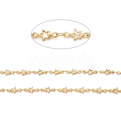 3.28 Feet Ion Plating(IP) 304 Stainless Steel link Chains X-CHS-K007-09G-1