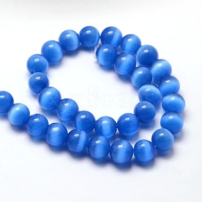 Cat Eye Beads Strands CE-M011-10mm-10-1
