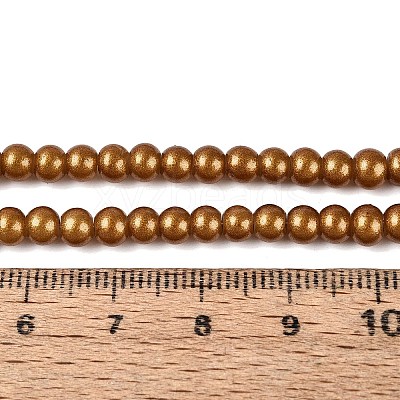 Baking Paint Glass Pearl Beads Strands LS-DGLA-ZX001-05A-17-1