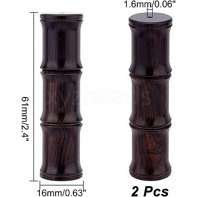 Wood Big Pendants WOOD-WH0027-62-1