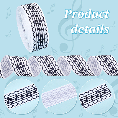 Polyester Printed Ribbons OCOR-WH0080-15A-1