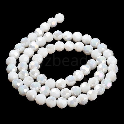 Opaque Glass Beads Stands X-EGLA-A035-P8mm-B01-1