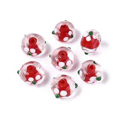 Handmade Lampwork Beads LAMP-Q039-04E-1