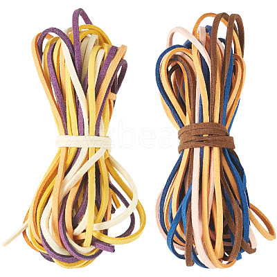 2 Bundles Faux Suede Cord Sets LW-TA0001-08E-1
