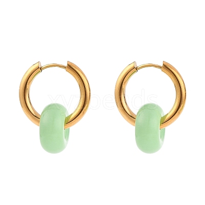 PVD Vacuum Plating 304 Stainless Steel Huggie Hoop Earrings EJEW-JE04381-1