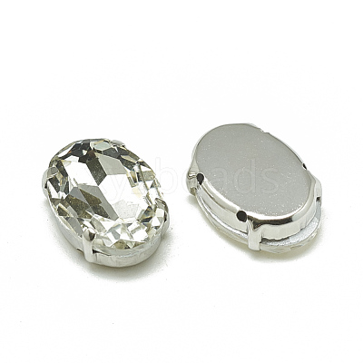 Sew on Rhinestone RGLA-T091-6x8mm-01P-1