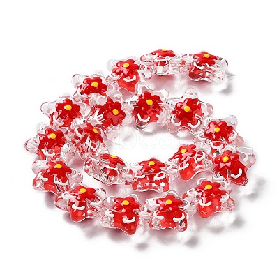 Transparent Glass Beads LAMP-H065-02D-1
