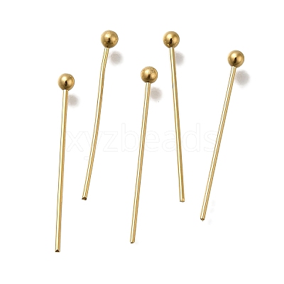 Brass Ball Head Pins KK-H502-03L-G-1