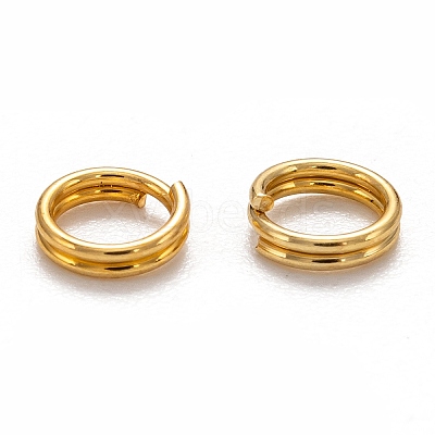Iron Split Rings JRD4MM-01G-NF-1