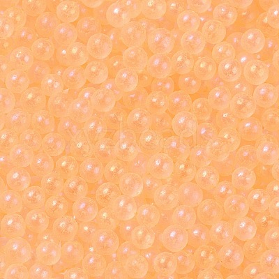 Luminous Transparent Glass Seed Round Beads GLAA-F124-D04-A-1